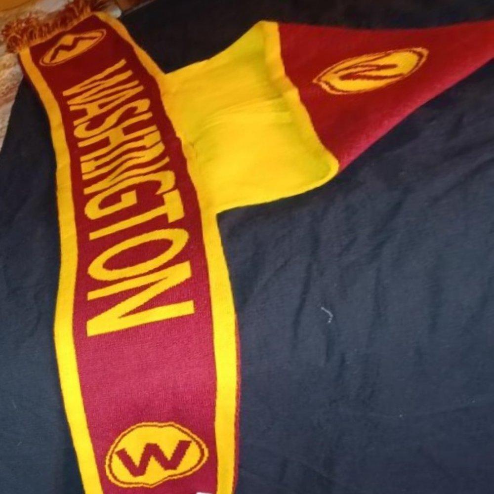 Hooded Washington Football Team Scarf